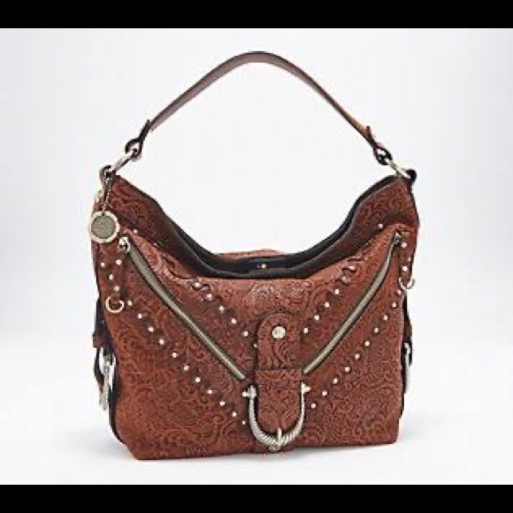 Patricia Nash, Lancaster Bag, British Tan NWOT